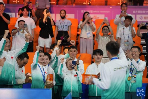 大金牛 成都世运会丨台球——颁奖仪式举行